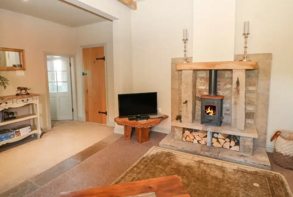 Lounge at Low Shipley Barn, North Pennines