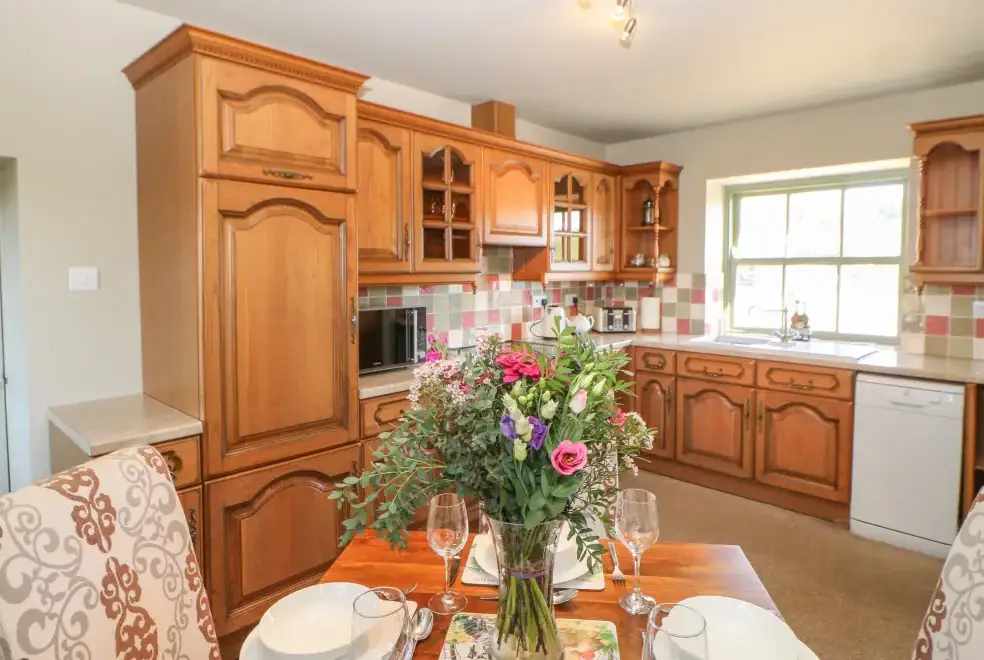 Kitchen/diner at Low Shipley Barn, North Pennines