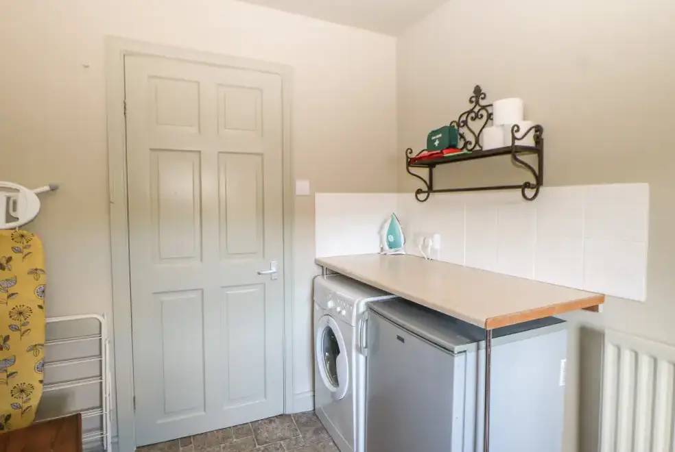 Utility room at Low Shipley Barn, North Pennines