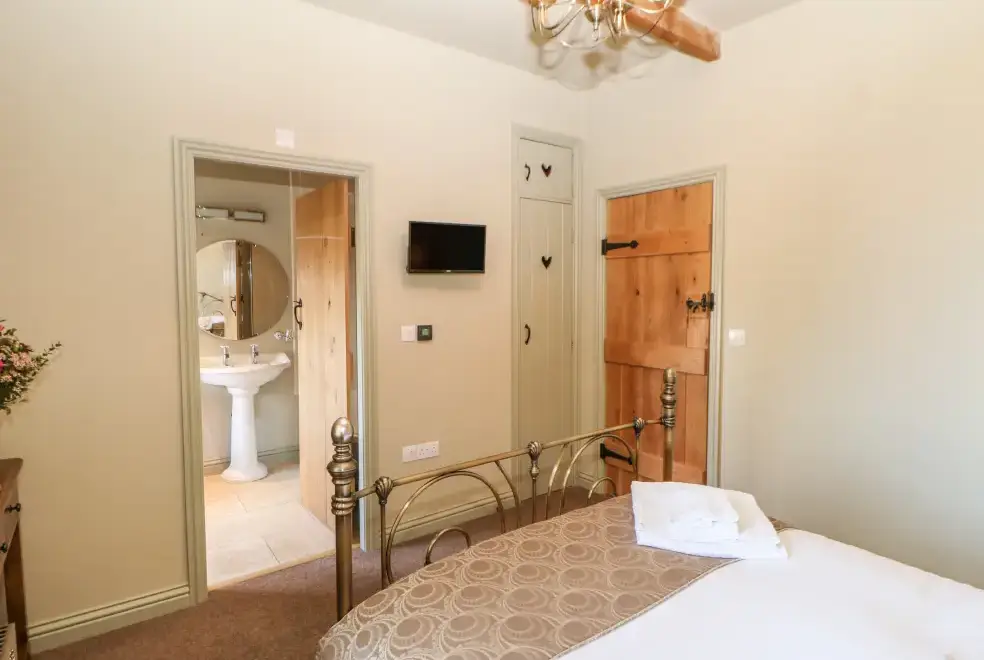 Bedroom at Low Shipley Barn, North Pennines