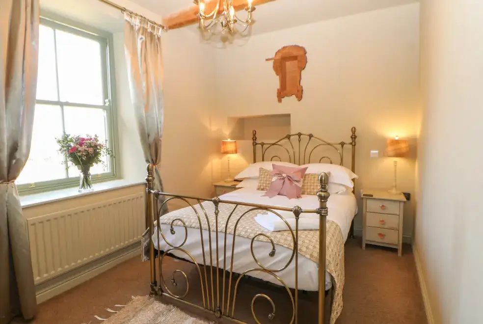 Bedroom at Low Shipley Barn, North Pennines