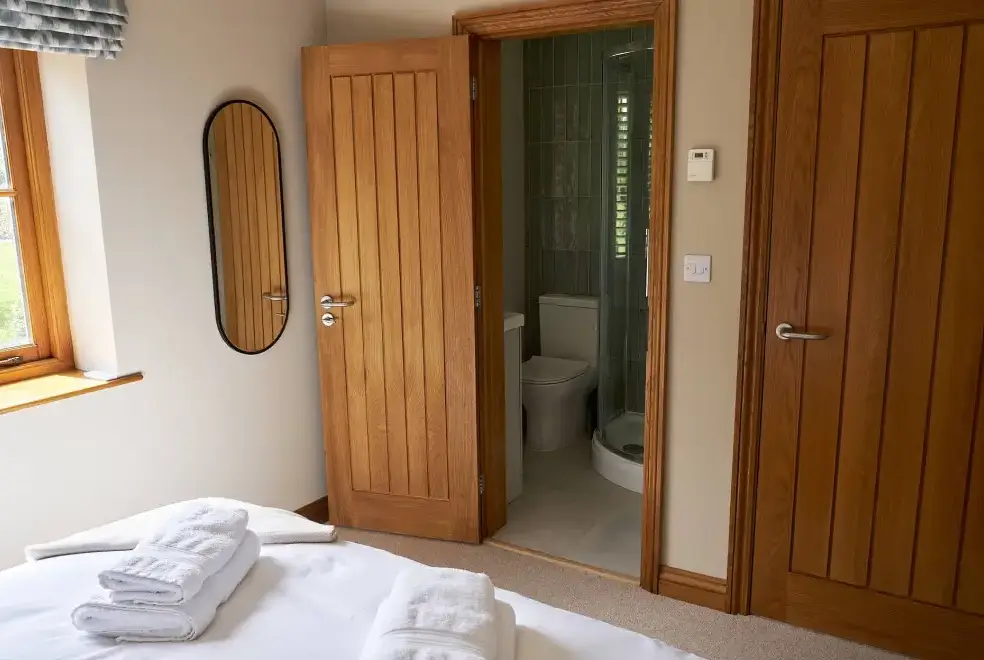 Bedroom at  Lower Canwood sleeps 9+1