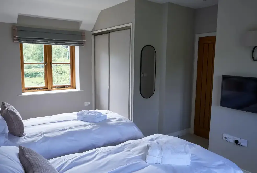 Bedroom at  Lower Canwood sleeps 9+1