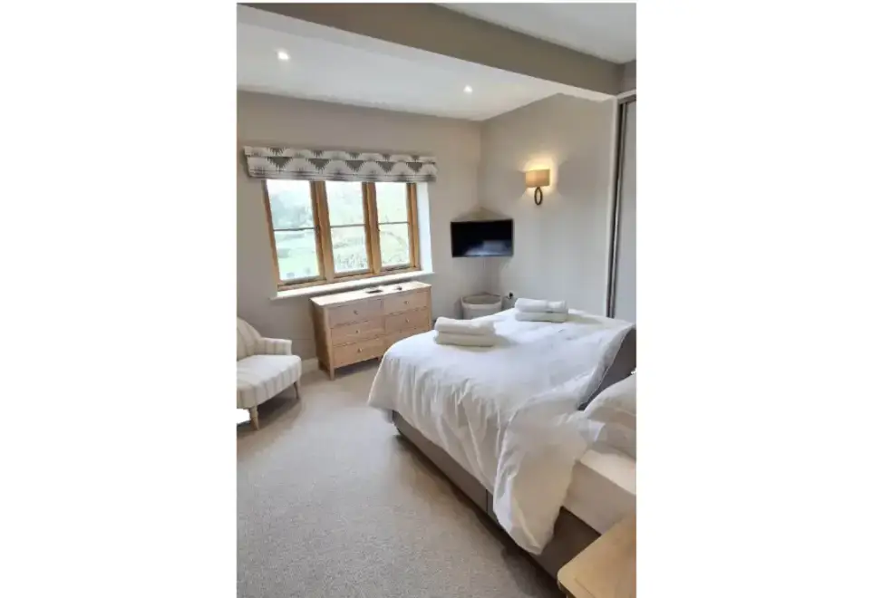 Bedroom at  Lower Canwood sleeps 9+1