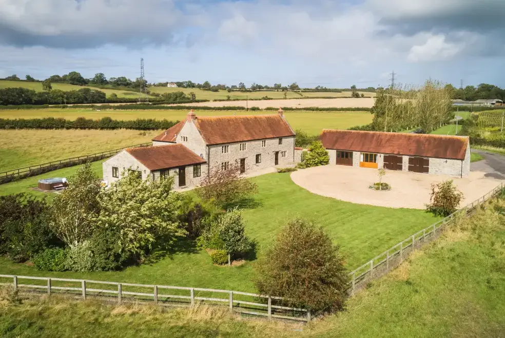 Countryside near Lower Hedge Farm 