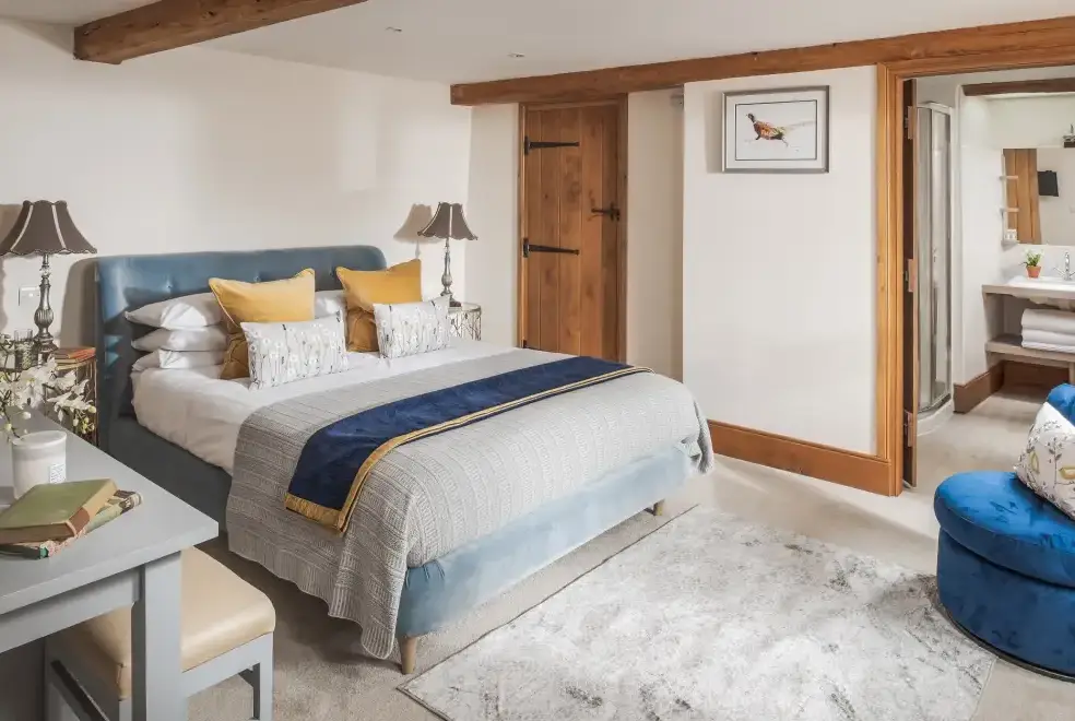 Bedroom at Lower Hedge Farm 