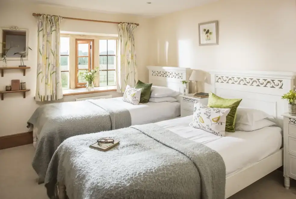 Bedroom at Lower Hedge Farm 