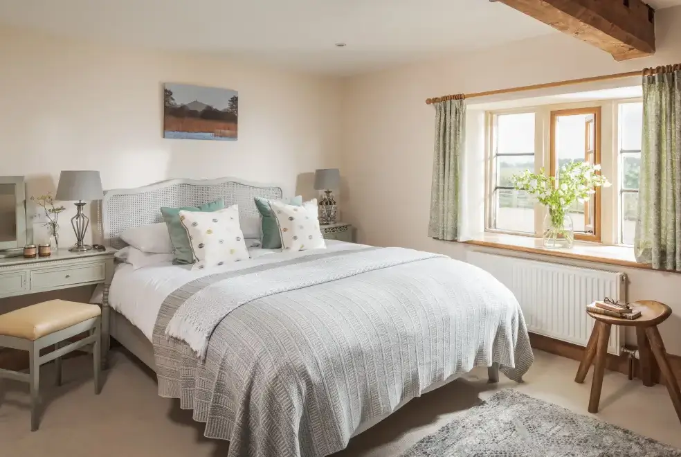 Bedroom at Lower Hedge Farm 