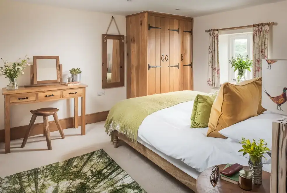 Bedroom at Lower Hedge Farm 