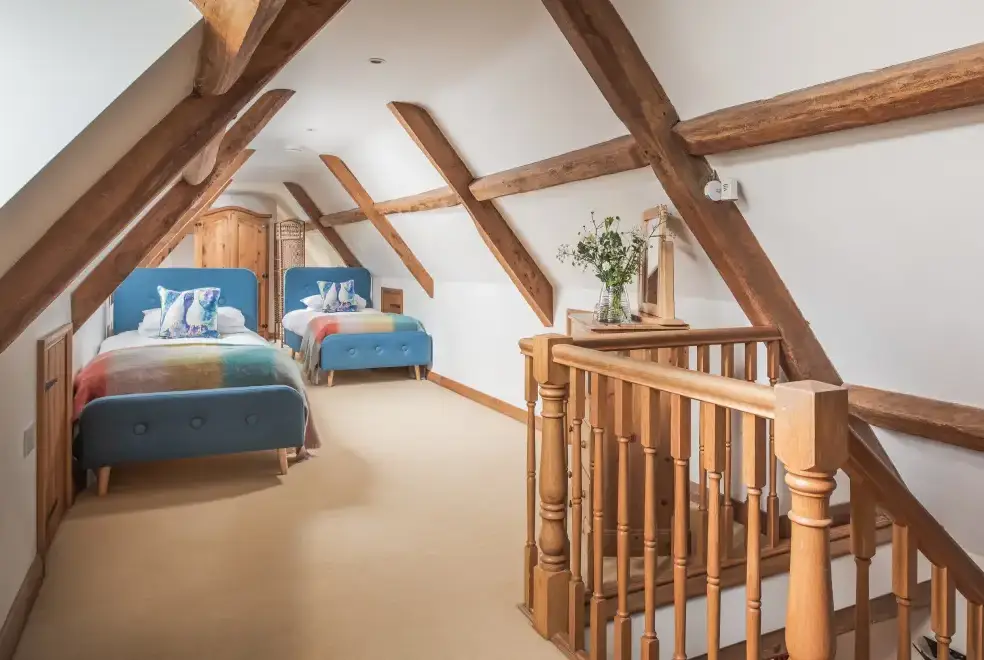Bedroom at Lower Hedge Farm 