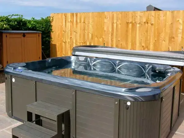 Private Hot Tub at Lower Lodge near Shrewsbury