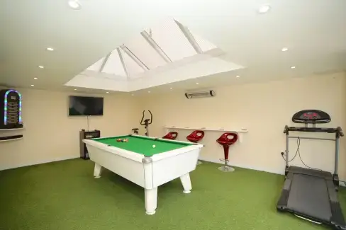 Games Room at Lower Lodge near Shrewsbury, Shropshire