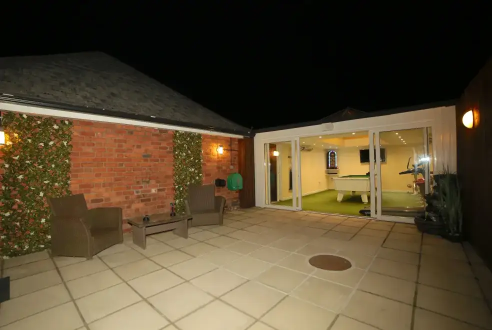 Games Room at Lower Lodge near Shrewsbury