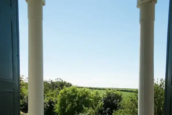 Countryside views at Lower Northcott  Farmhouse