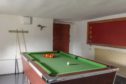Games Room at Lower Northcott  Farmhouse, Cornwall