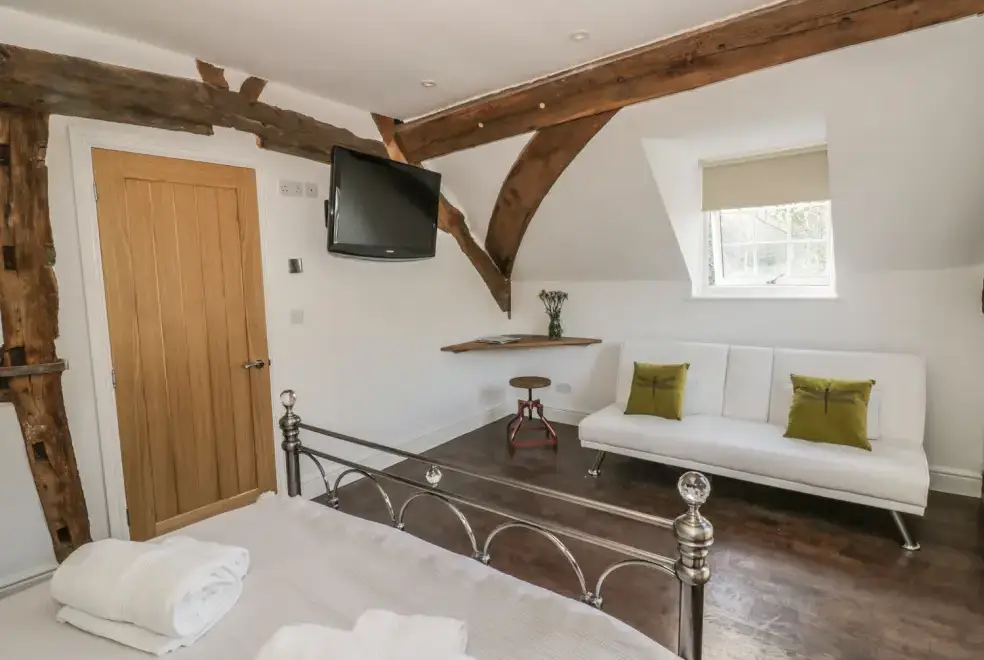 Bedroom at Lower Tundridge Cottage