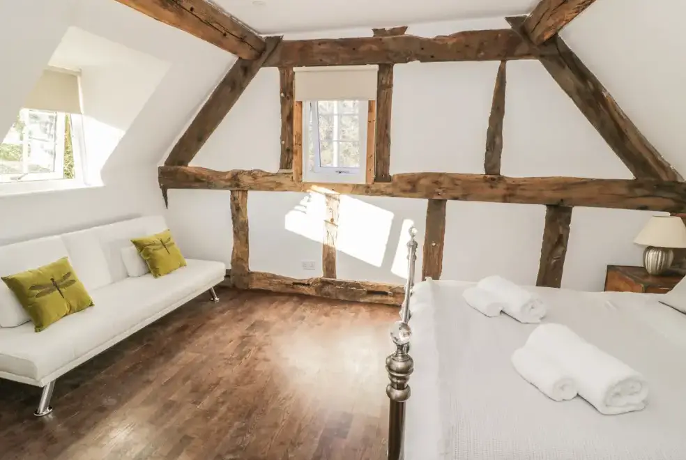 Bedroom at Lower Tundridge Cottage