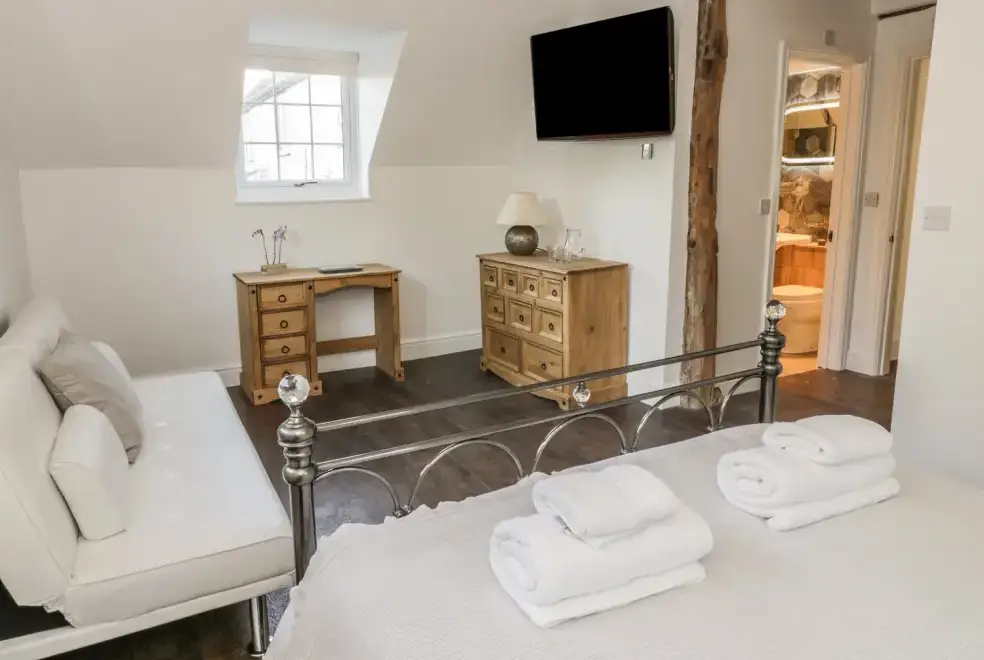 Bedroom at Lower Tundridge Cottage