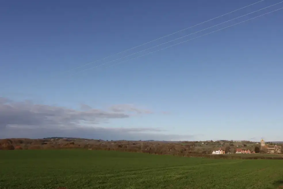 Countryside views at Lower Tundridge Cottage