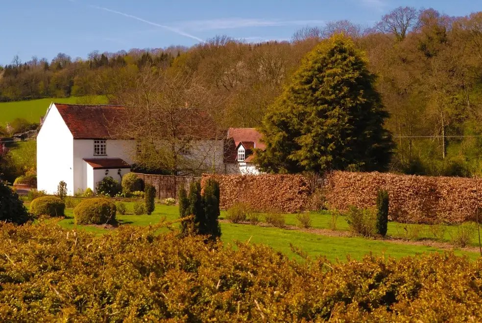 Countryside views at Lower Tundridge Cottage