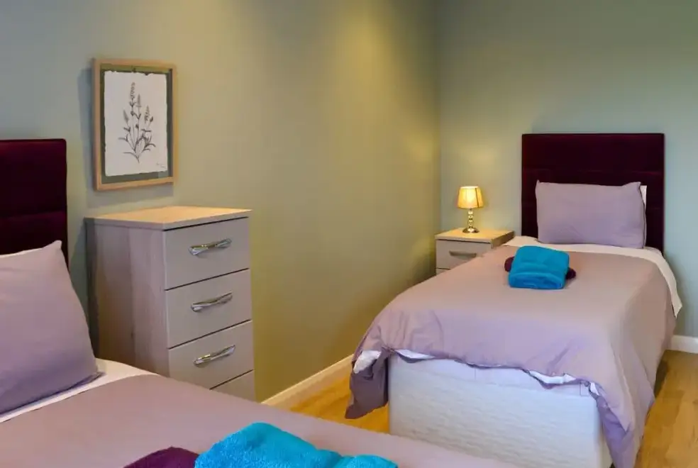 Bedroom at Lucy's Lodge