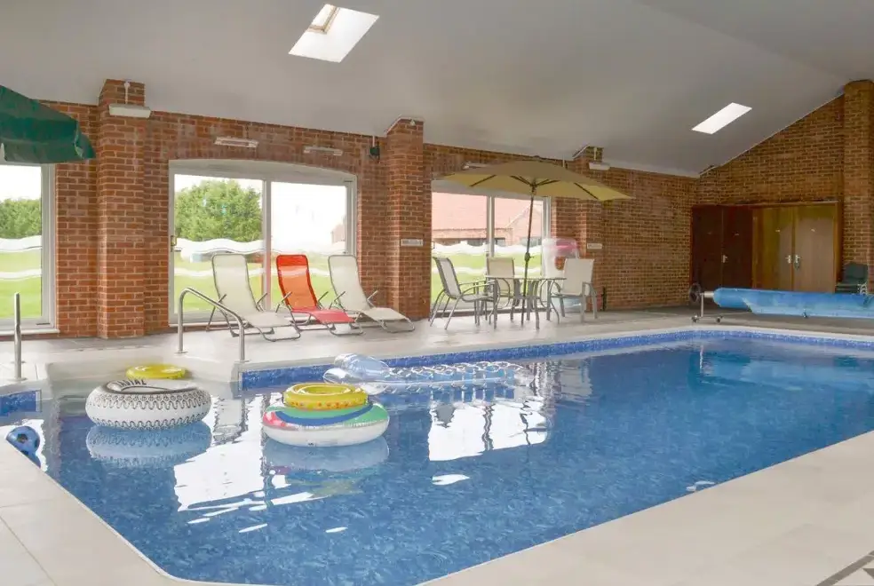 Private Swimming Pool at Lucy's Lodge