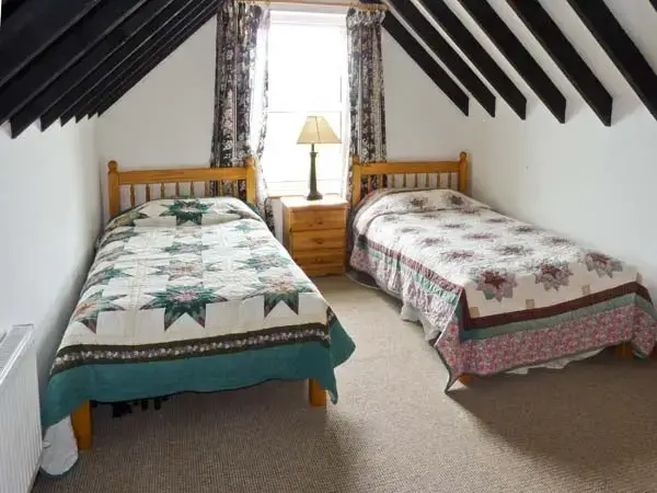 Bedroom at Lully More Pets Welcome Cottage, North West Ireland
