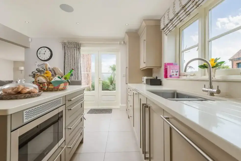 Kitchen/diner at Luxury House, 5* Gold rated,sleeps 10+1 with a large garden, downstairs bedroom and wet room,  and a shared games room