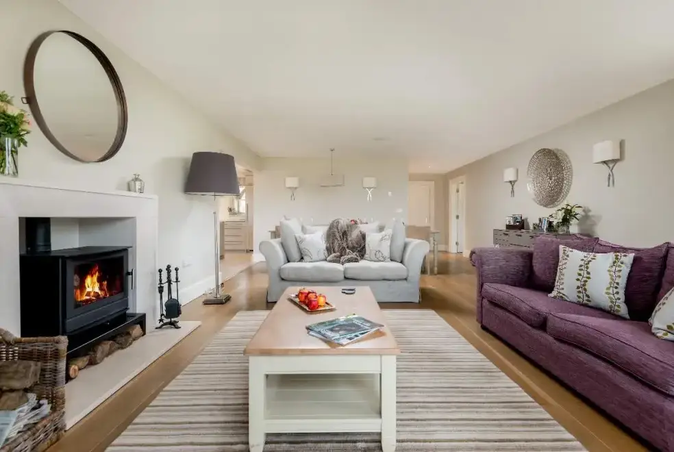 Lounge at Luxury House, 5* Gold rated,sleeps 10+1 with a large garden, downstairs bedroom and wet room,  and a shared games room