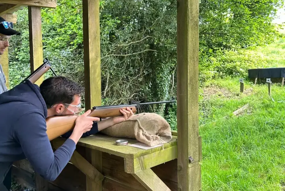 Outdoor games area at Lydeard Farm Bush Camp and Lodge Group Accommodation