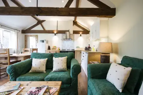 Lounge at Magdalen Cottage at Oxford Country Cottages, Oxfordshire