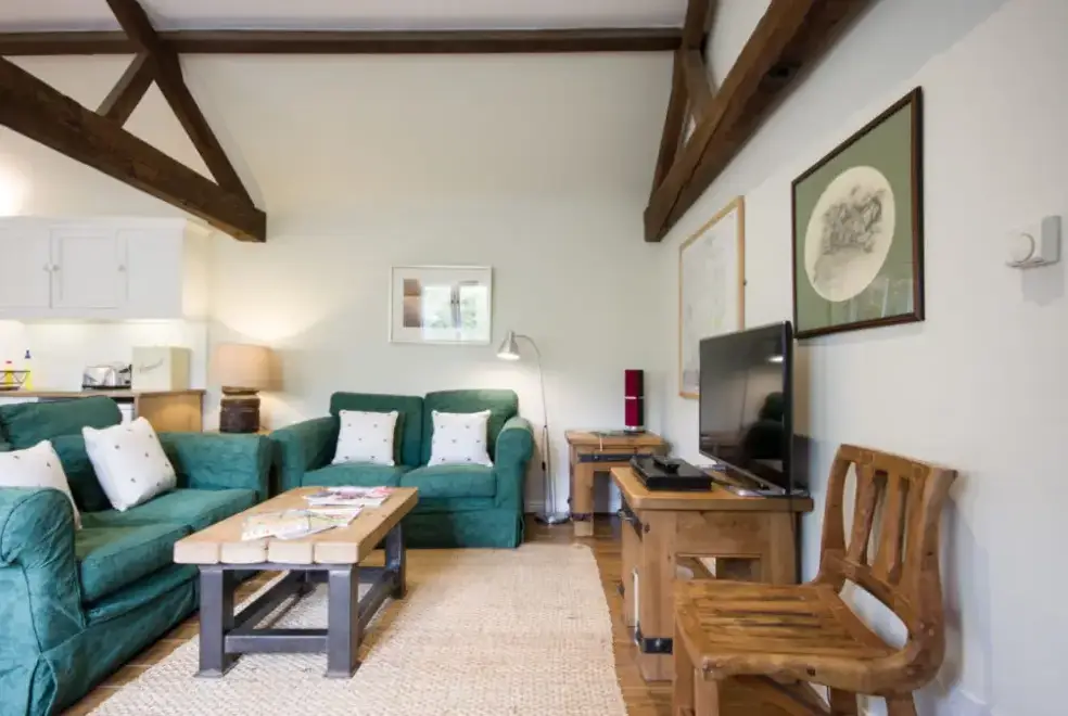 Lounge at Magdalen Cottage at Oxford Country Cottages
