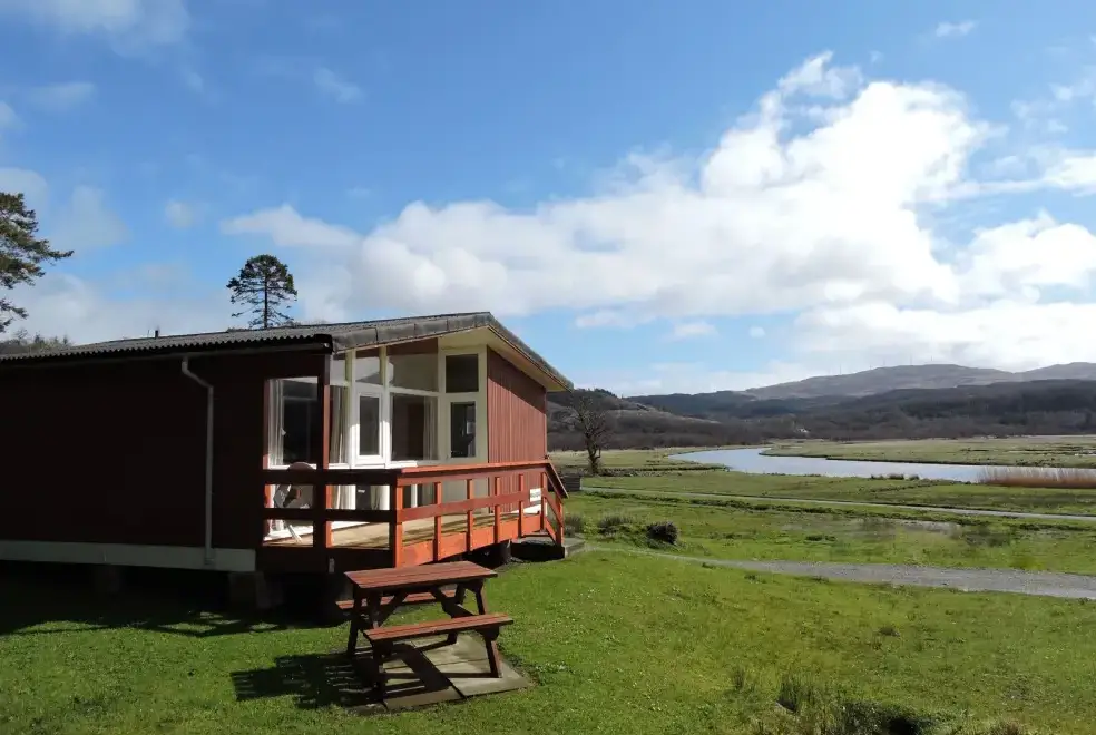 Countryside views at Malabar Chalet