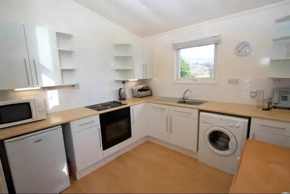 Kitchen/diner at Malabar Chalet