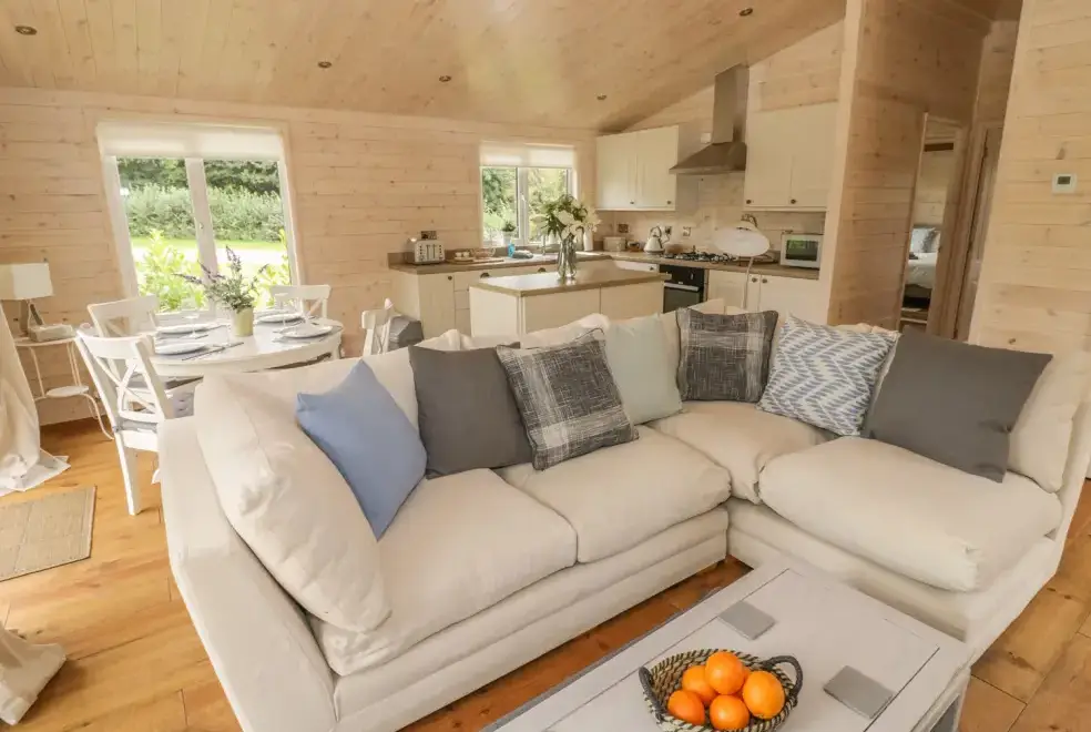 Open plan living area at Mallard