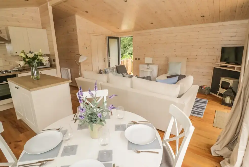 Open plan living area at Mallard