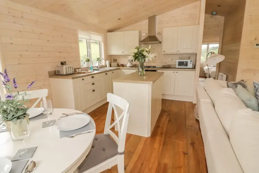 Open plan living area at Mallard