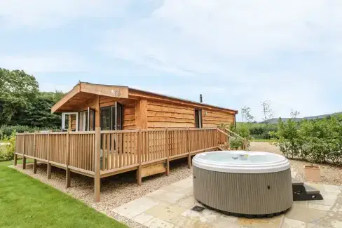 Private Hot Tub at Mallard, Herefordshire