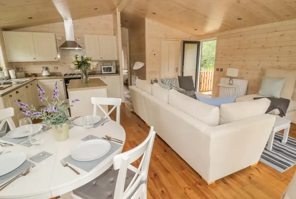 Open plan living area at Mallard