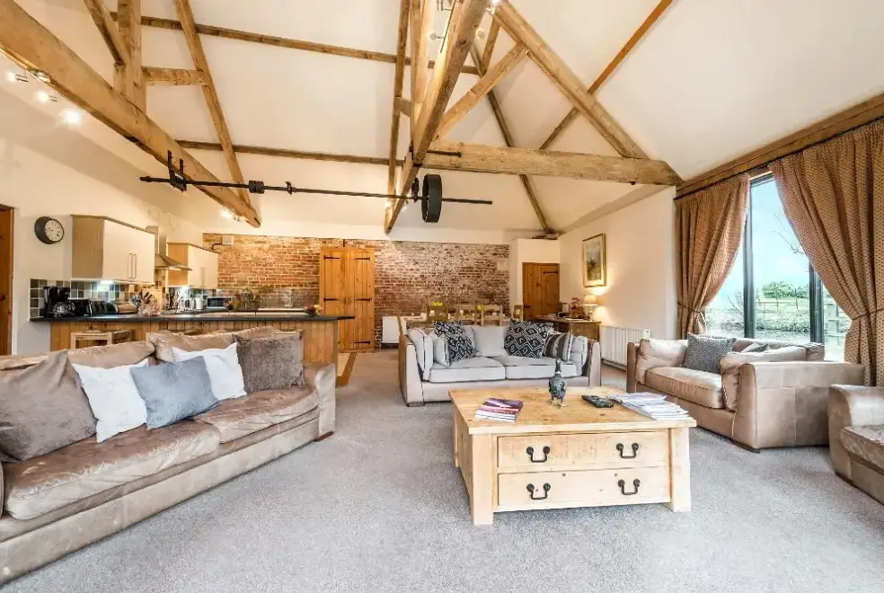 Open plan living area at Mallard