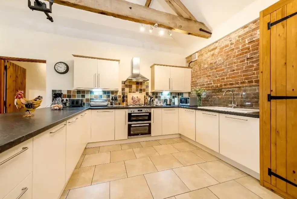 Farmhouse style kitchen at Mallard