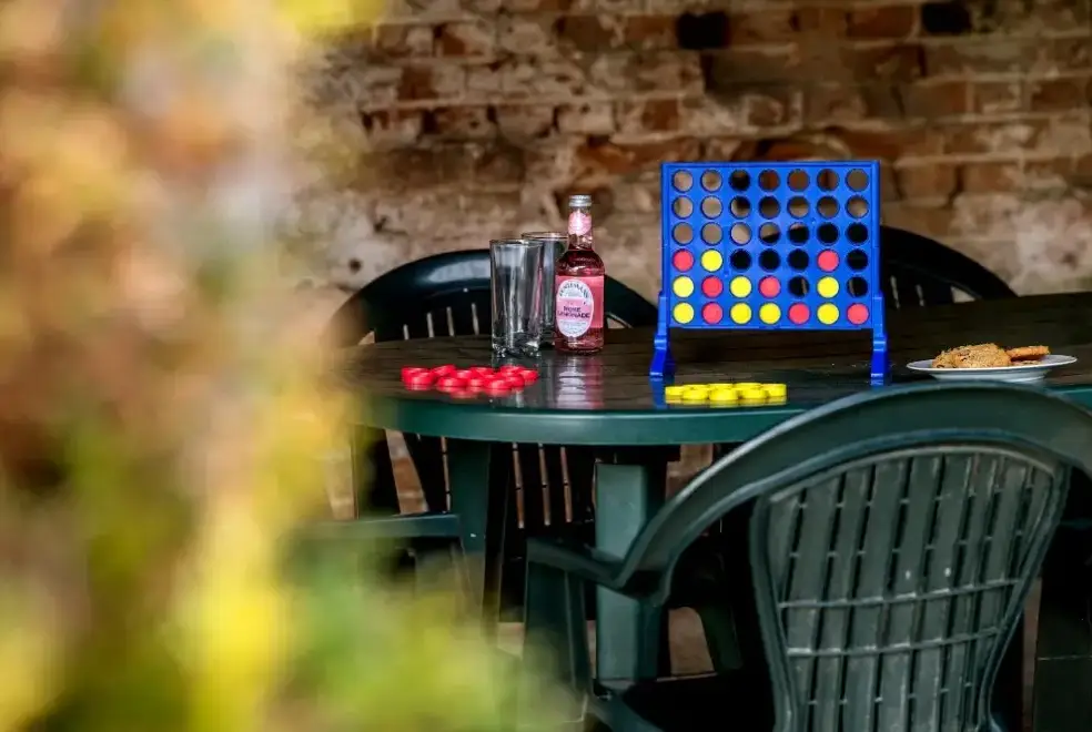 Outdoor games area at Mallard