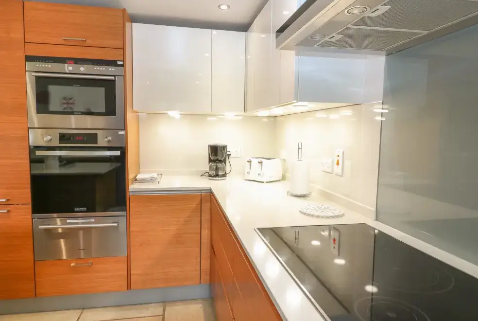 Well equipped kitchen at Malt Barn