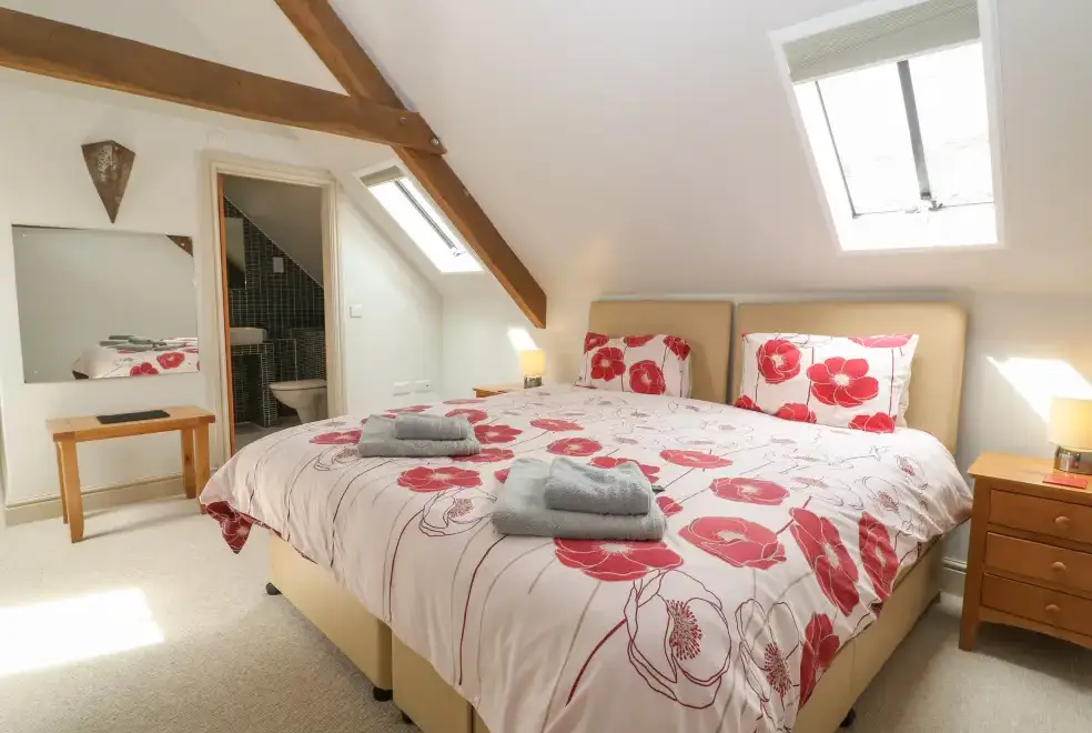 Bedroom at Malt Barn