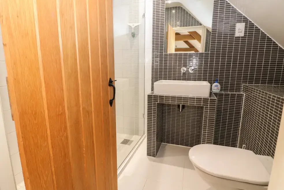 Shower room at Malt Barn