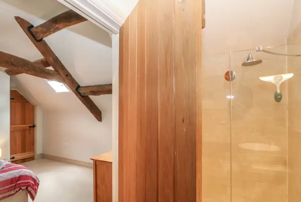 Shower room at Malt Barn