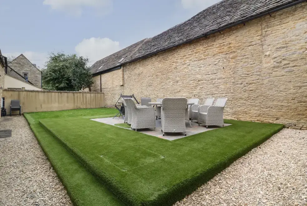 Garden furniture at Malt Barn