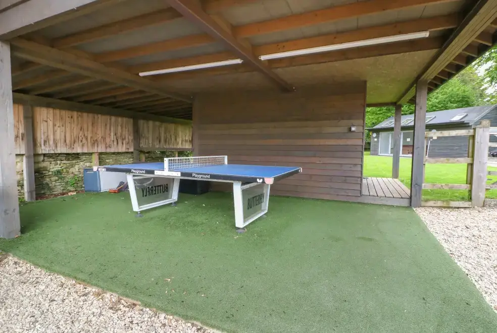Outdoor games area at Malt Barn