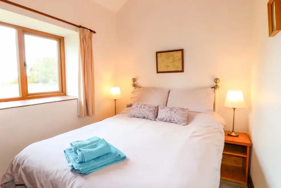 Bedroom at Manifold Cottage