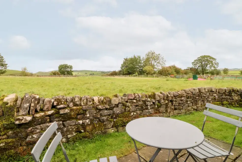 Countryside views at Manifold Cottage